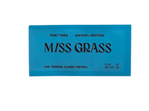 Photograph of product: Miss Grass Quiet Times Preroll
