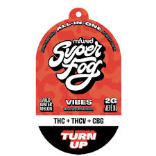 Photograph of product: Mfused Turn Up Vibes TH-oui TH-ouiv CBG 4:1:1 All-in-One Oui'd Hybrid 1g