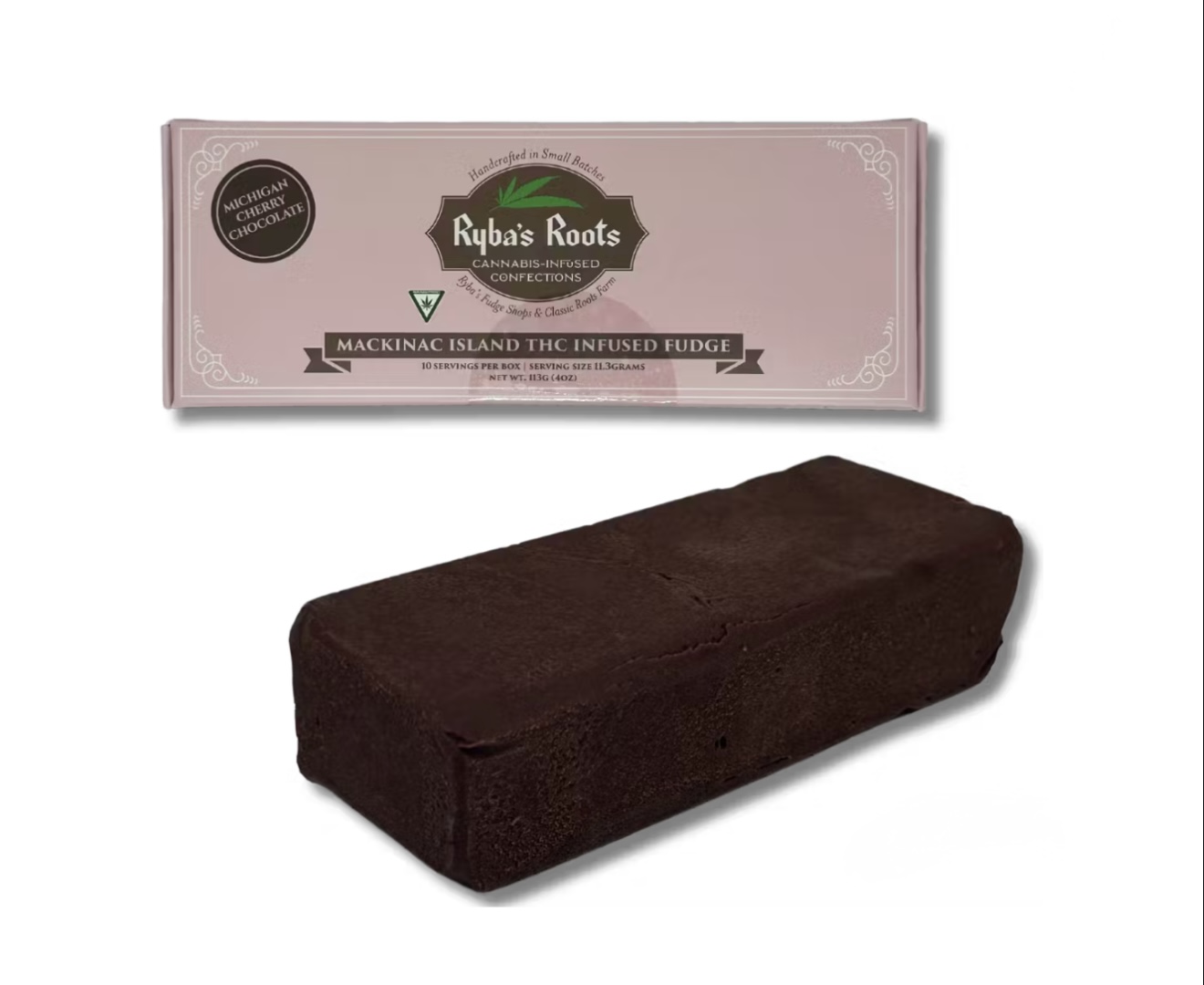 Photograph of product: Classic Roots Farm: Cherry Fudge 100MG