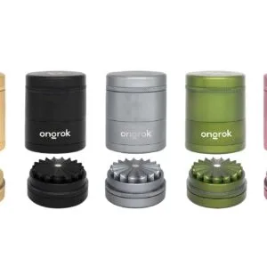 Photograph of product: 5 Piece Flower Petal Toothless Grinder | Green
