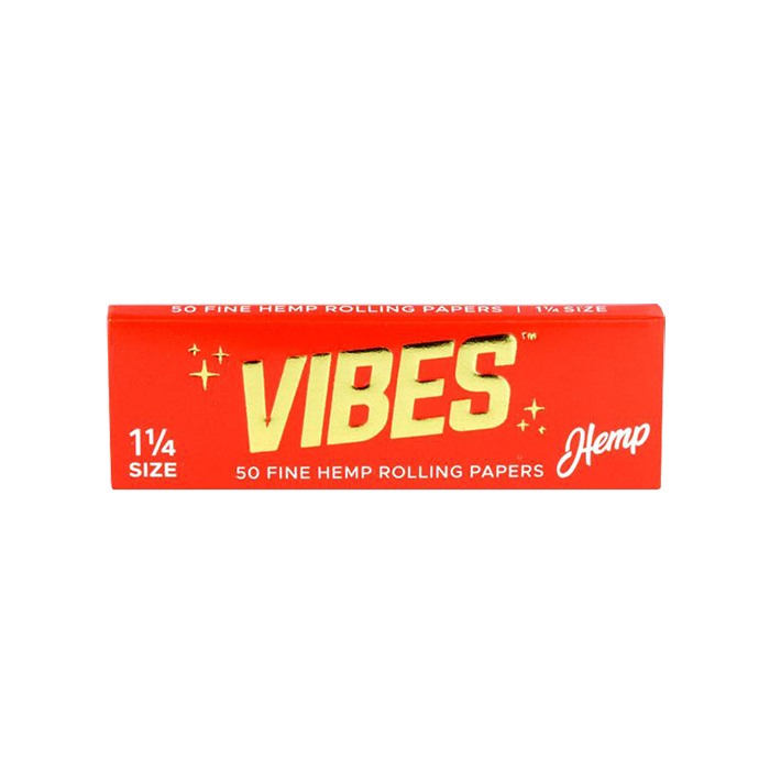Photograph of product: VIBES | 1 1/4 Rolling Papers | Hemp