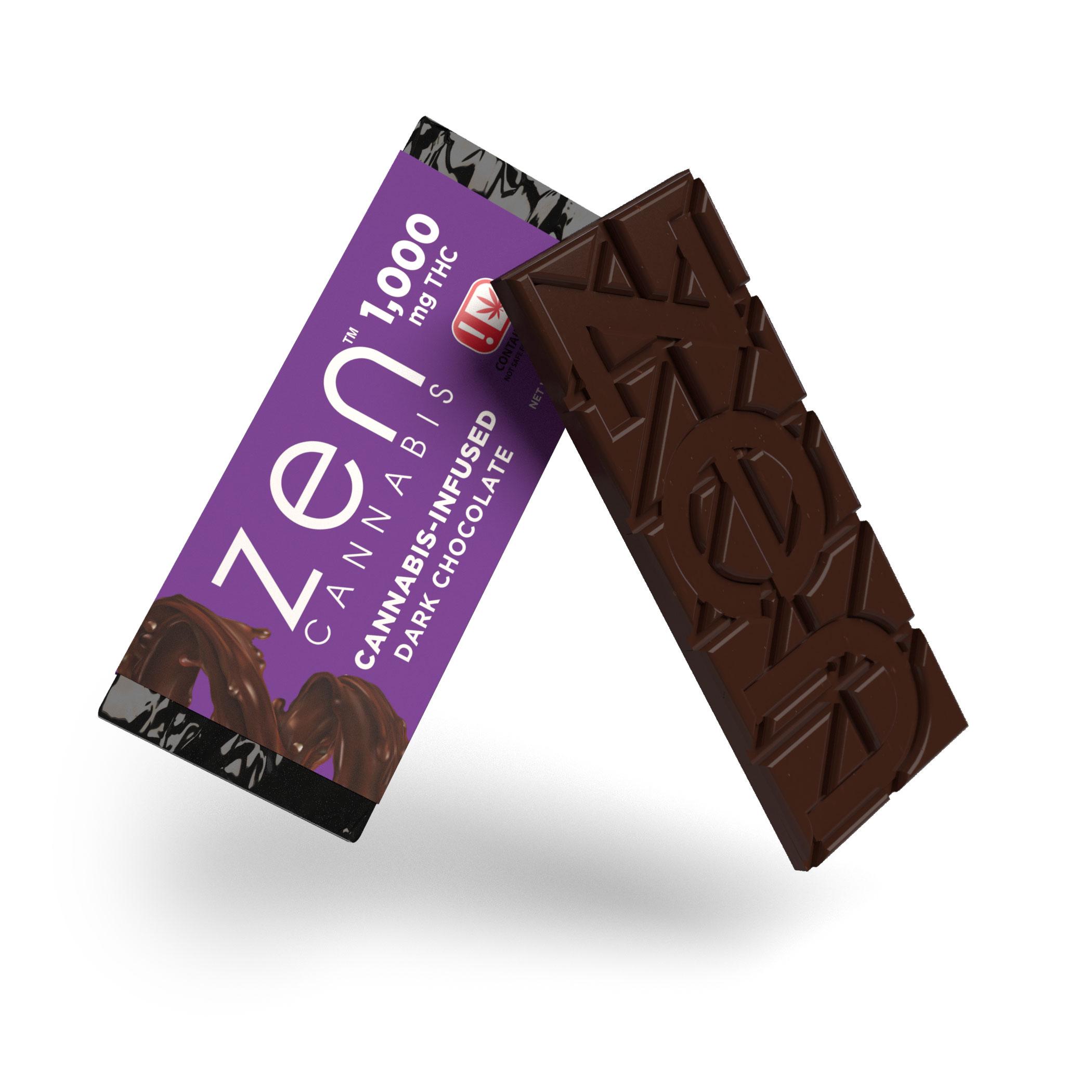 Photograph of product: EDIBLE ZC DARK CHOCOLATE BAR