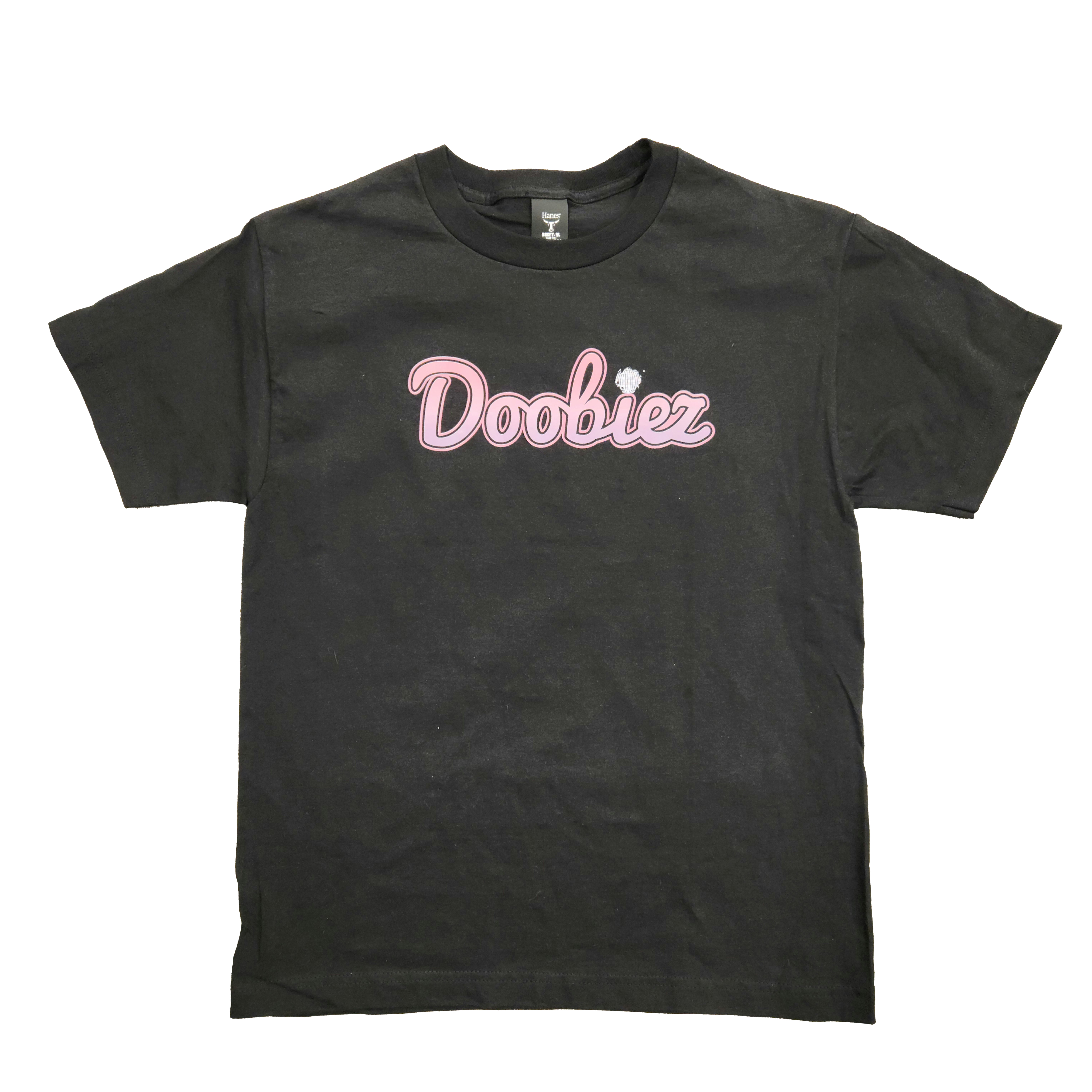 Photograph of product: Doobiez Graphic Tee - Pink Logo