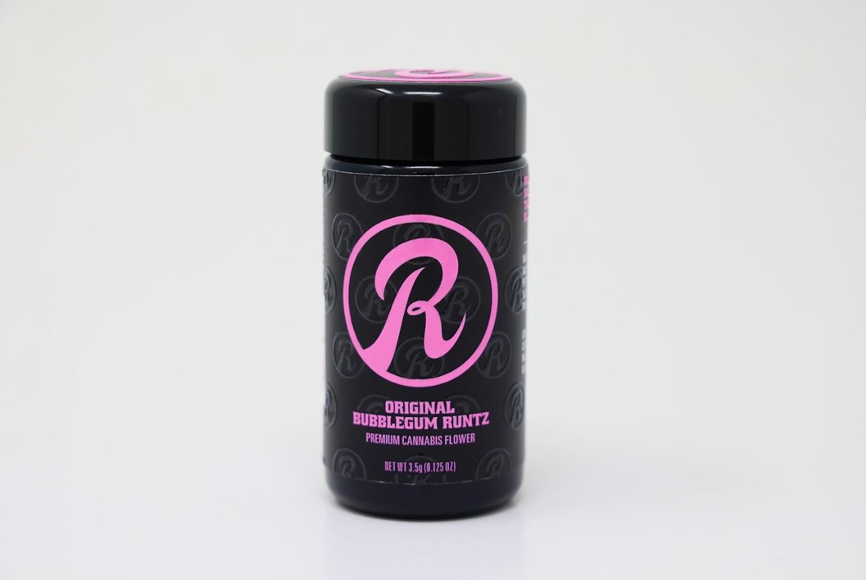 Photograph of product: Runtz | Original Bubblegum Runtz | Flower | Jar | 3.5g