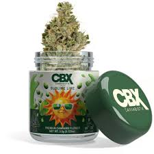 Photograph of product: CBX Sublime Lime 3.5g Prepack
