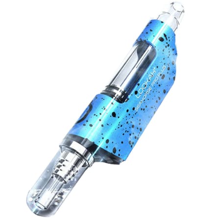 Photograph of product: Seahorse Pro Plus Battery | Blue-Black Splatter