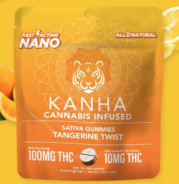 Photograph of product: Tangerine Twist | 100mg