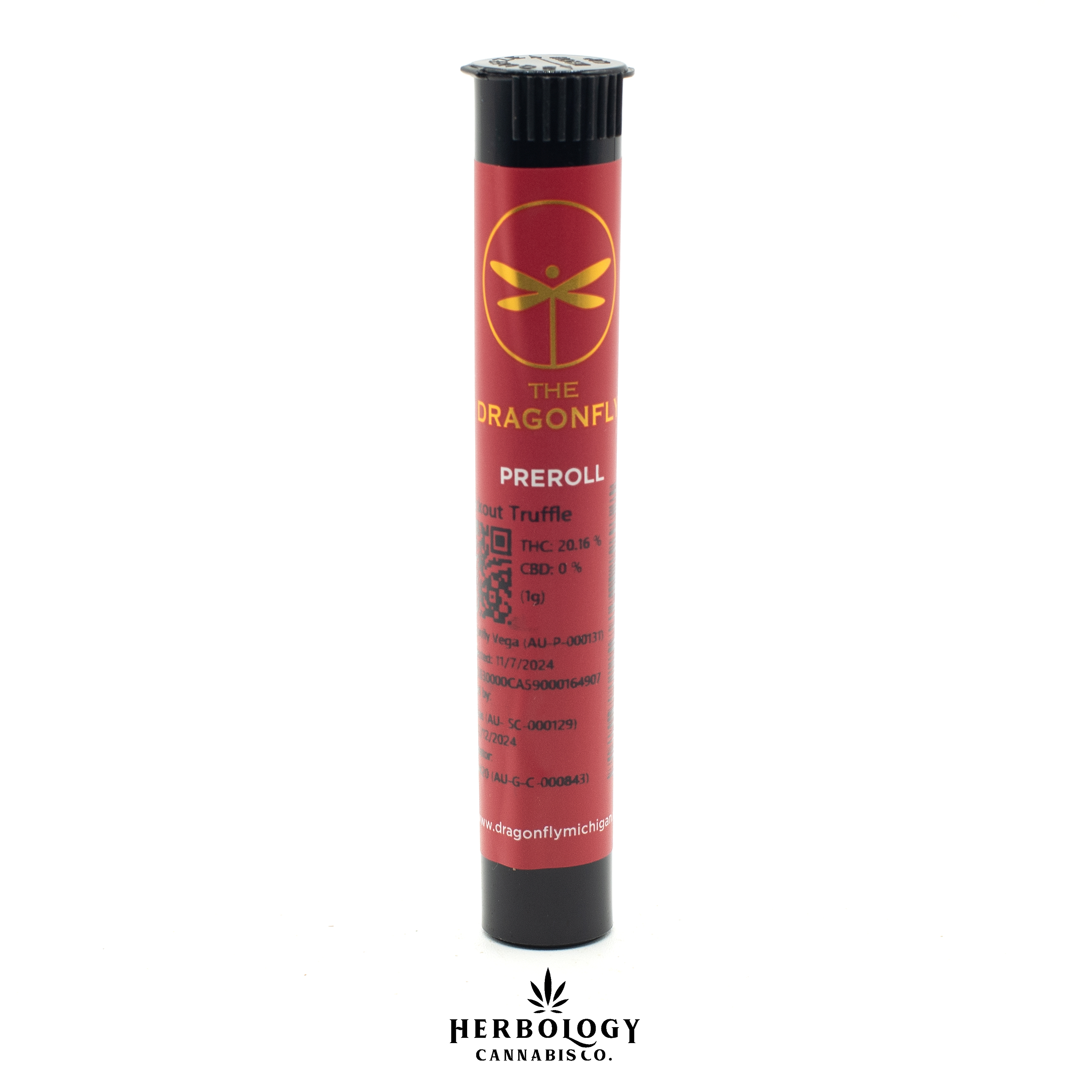 Photograph of product: Dragonfly | Pre-Roll | G41 | 1g
