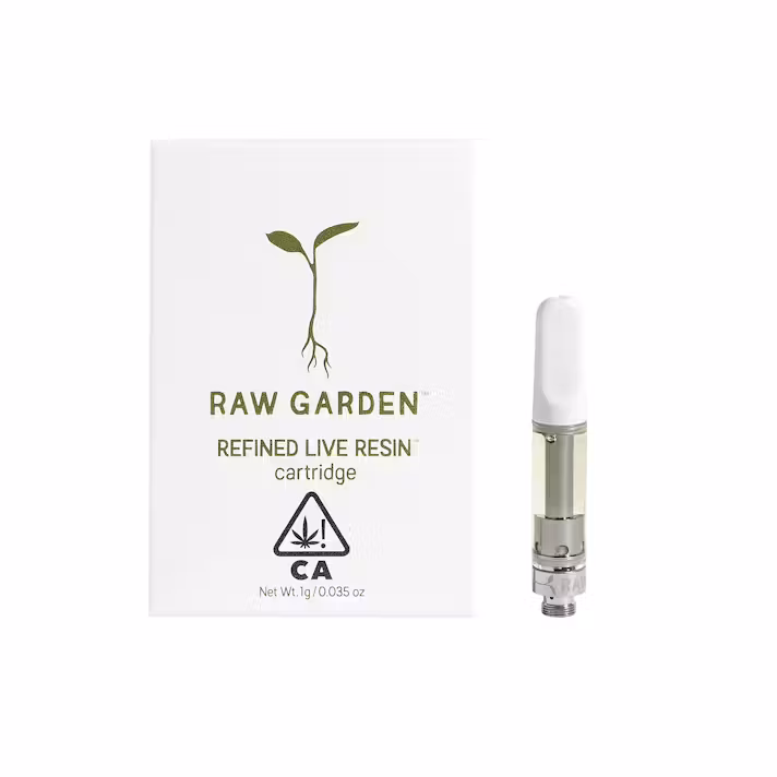 Photograph of product: RAW GARDEN WATERMLEON KUSH 1G CART