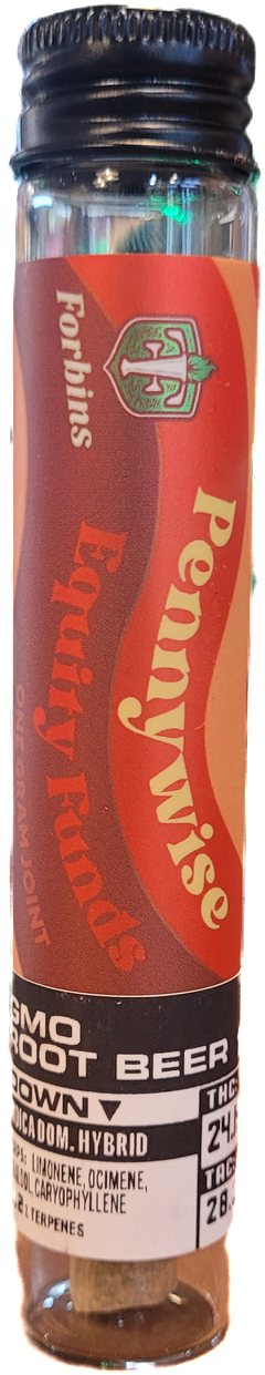 Photograph of product: Pennywise Foundation- GMO Root Beer Pre-Roll | Forbins Finest