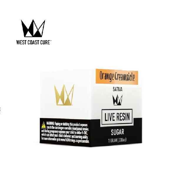 Photograph of product: ORANGE CREAMSICLE 1G LIVE RESIN SUGAR