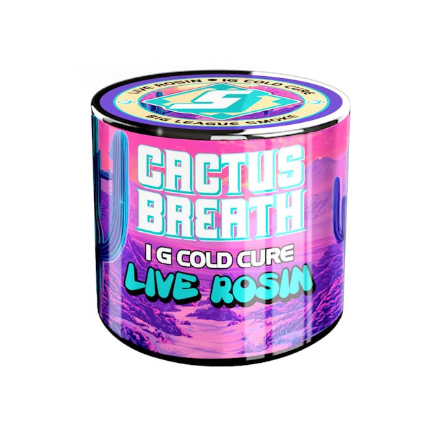 Photograph of product: Cactus Breath (H) Live Rosin 1G - Cactus Breath (H)