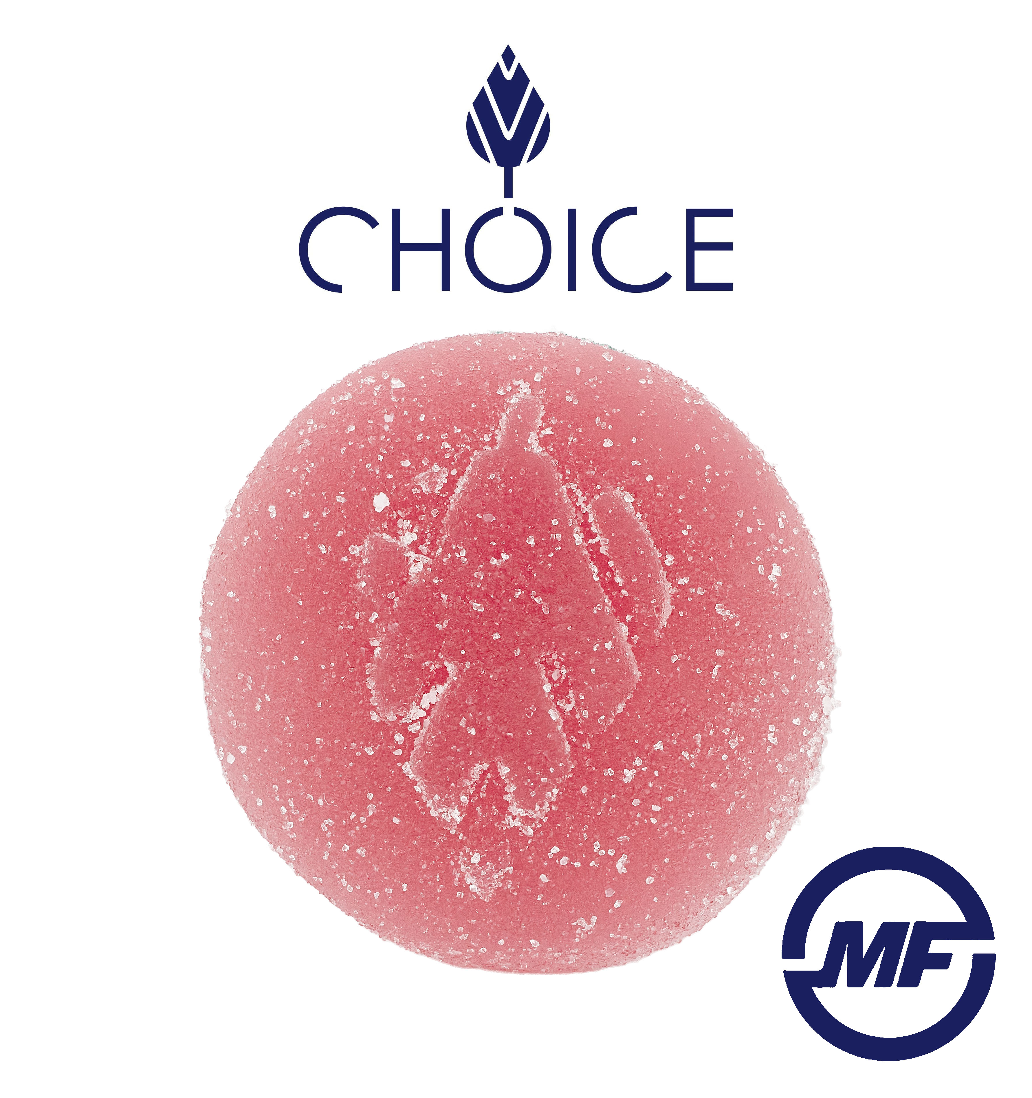 Photograph of product: Choice | Chronic Cherry Berry Chews | 200mg