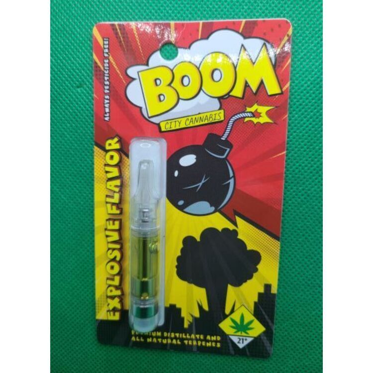 Photograph of product: Boom City Oui'd: Runtz - Distillate Cartridge