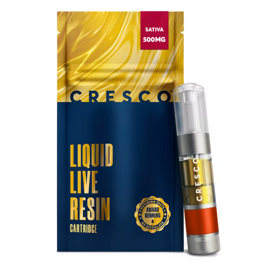Photograph of product: LEMON BEAN | LIVE RESIN | .5G | CARTRIDGE