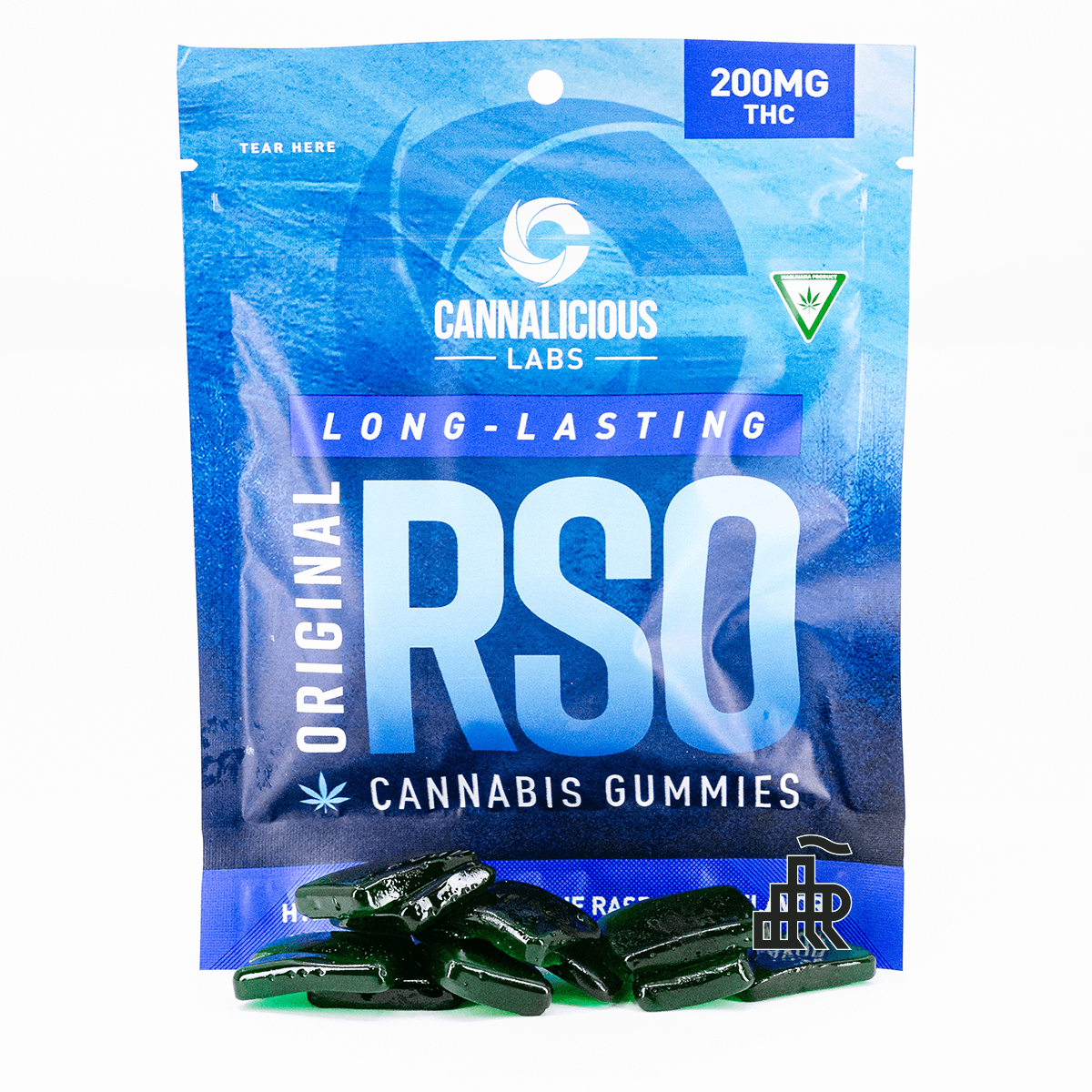 Photograph of product: Blue Raspberry | RSO | 10pc