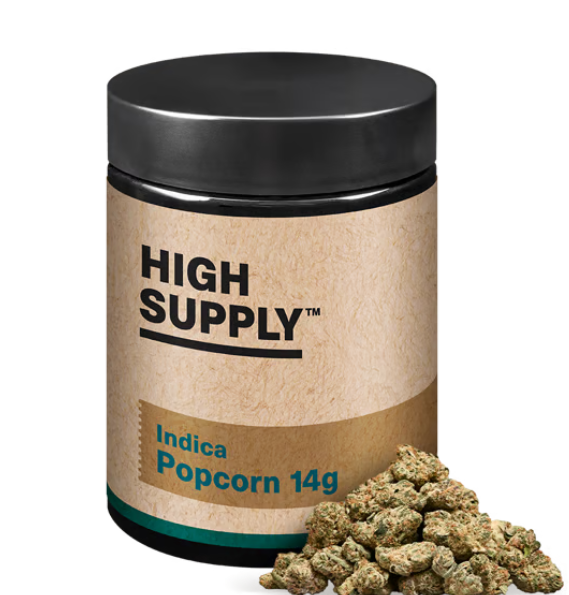 Photograph of product: High Supply | Kush Mints | Popcorn - 14g