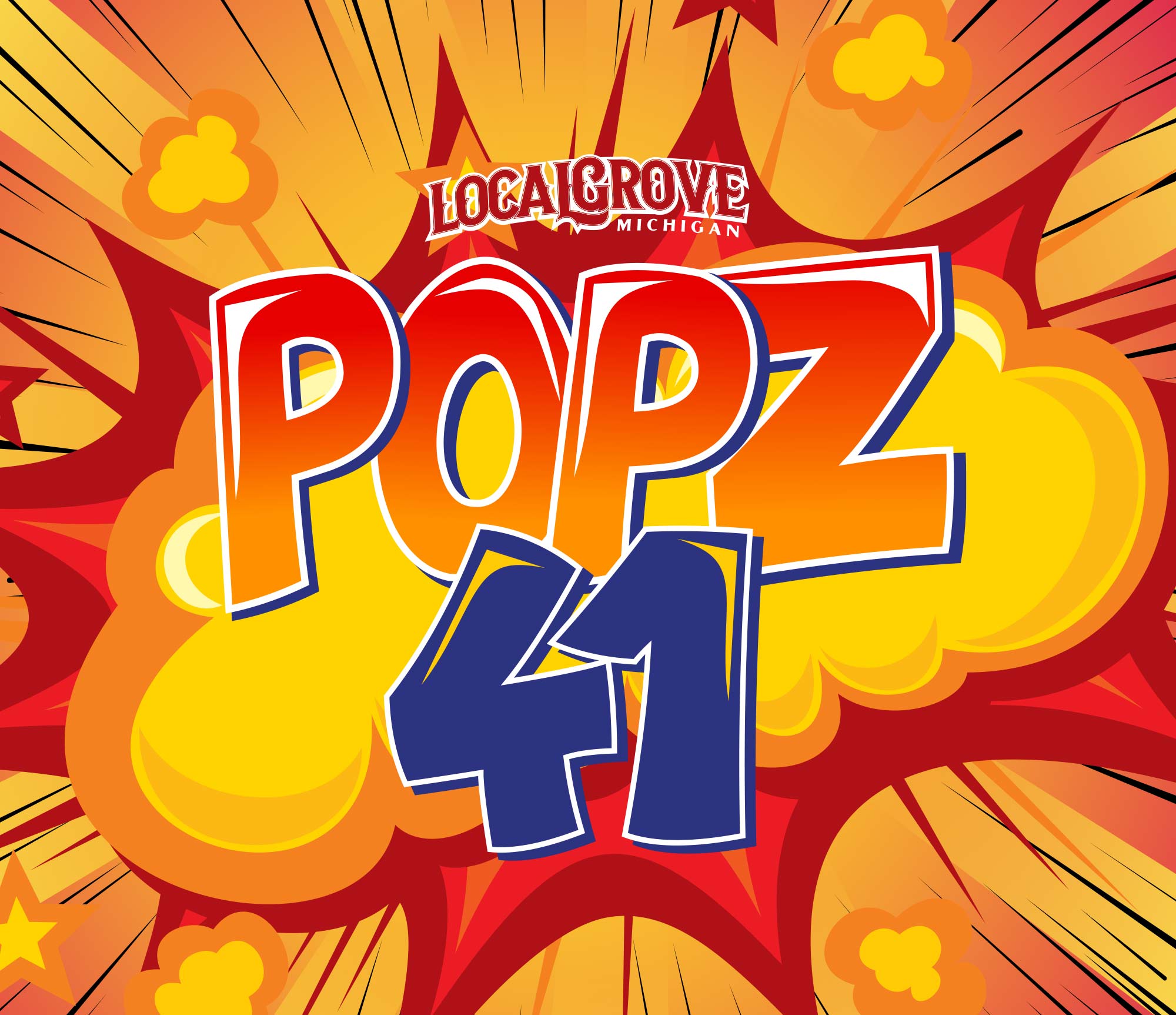 Photograph of product: DELI - Local Grove - Popz 41 - 28g