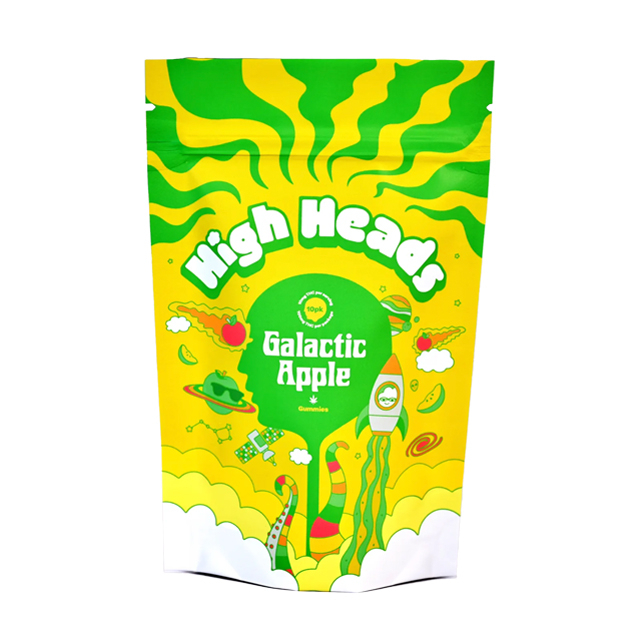 Photograph of product: Galactic Apple Gummies 100mg {93}