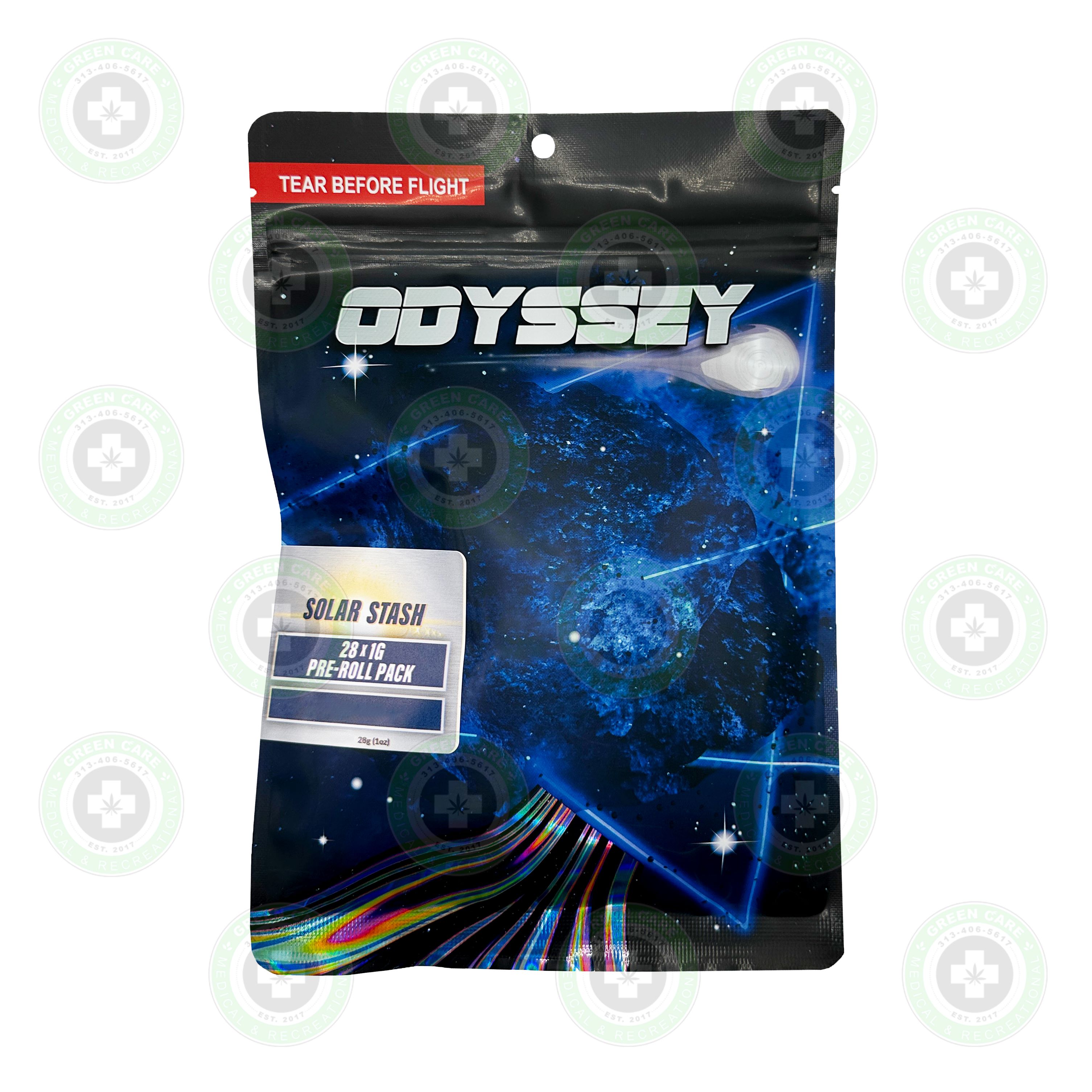 Photograph of product: Odyssey - Frosted Gelato 28-Pack 1g Pre-Rolls