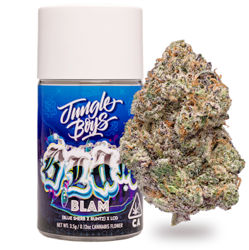Photograph of product: Blam ((BLUE SHERB x RUNTZ) x LCG) 3.5g
