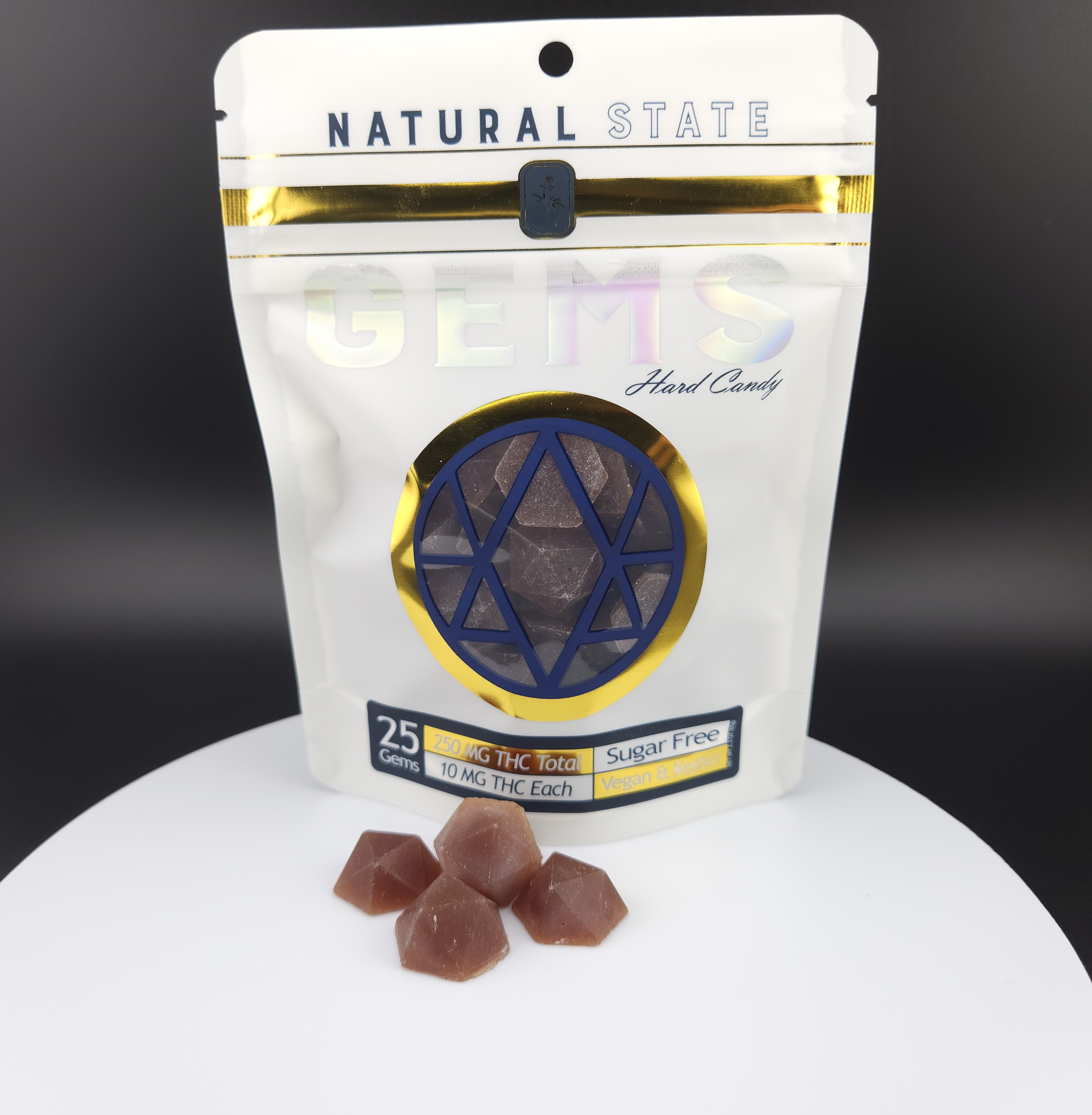 Photograph of product: 10mg Gems - Hot Cinnamon (25pk) - NSM