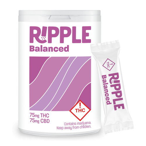 Photograph of product: Ripple- Balanced 10pk (100mg)