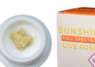 Photograph of product: Sunshine Extracts | 1g FS Rosin | Wesley Crusher (H))