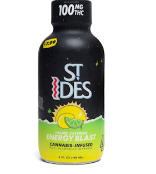 Photograph of product: St Ides Energy Blast 4oz Shot 100mg   100 Mg