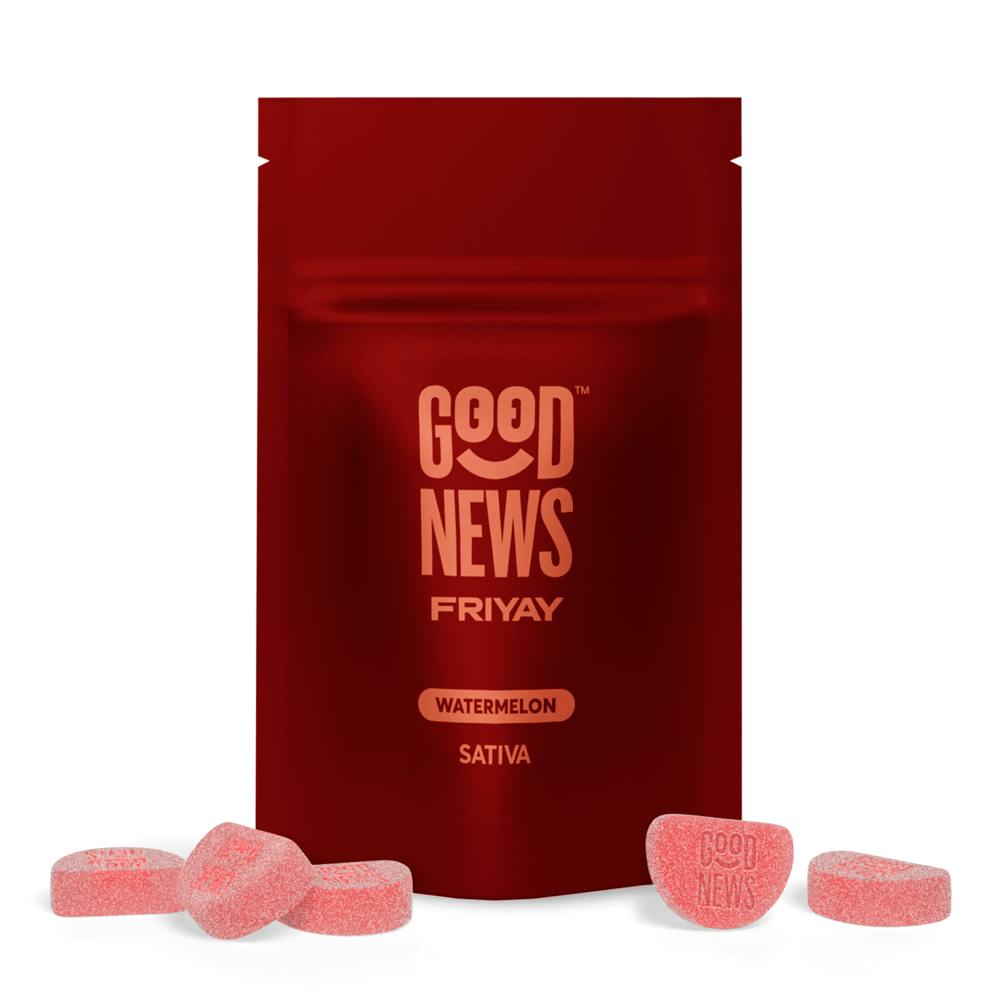 Photograph of product: Friyay Watermelon Gummies