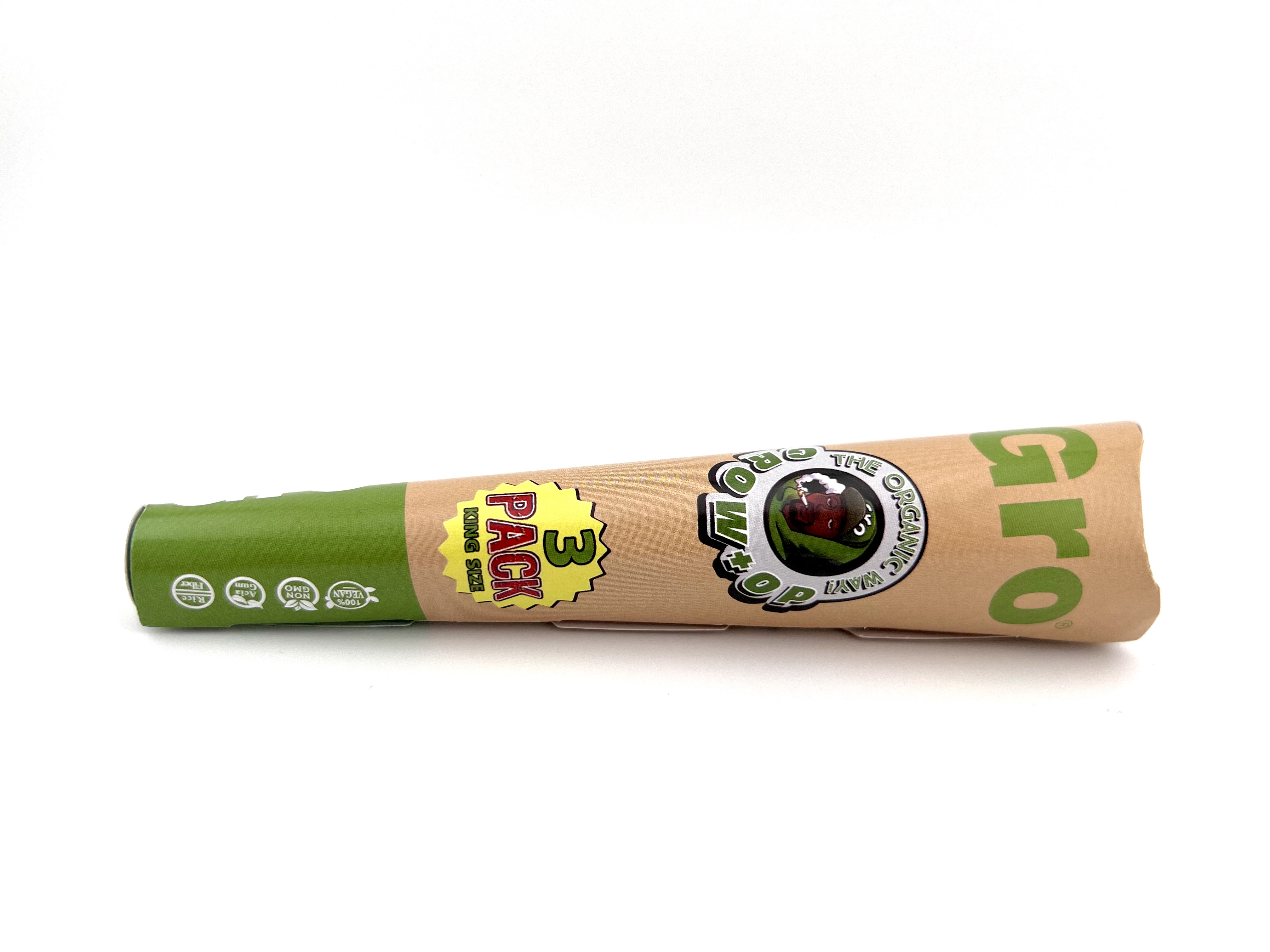 Photograph of product: Grow+Op - King Size - 3pk Cones