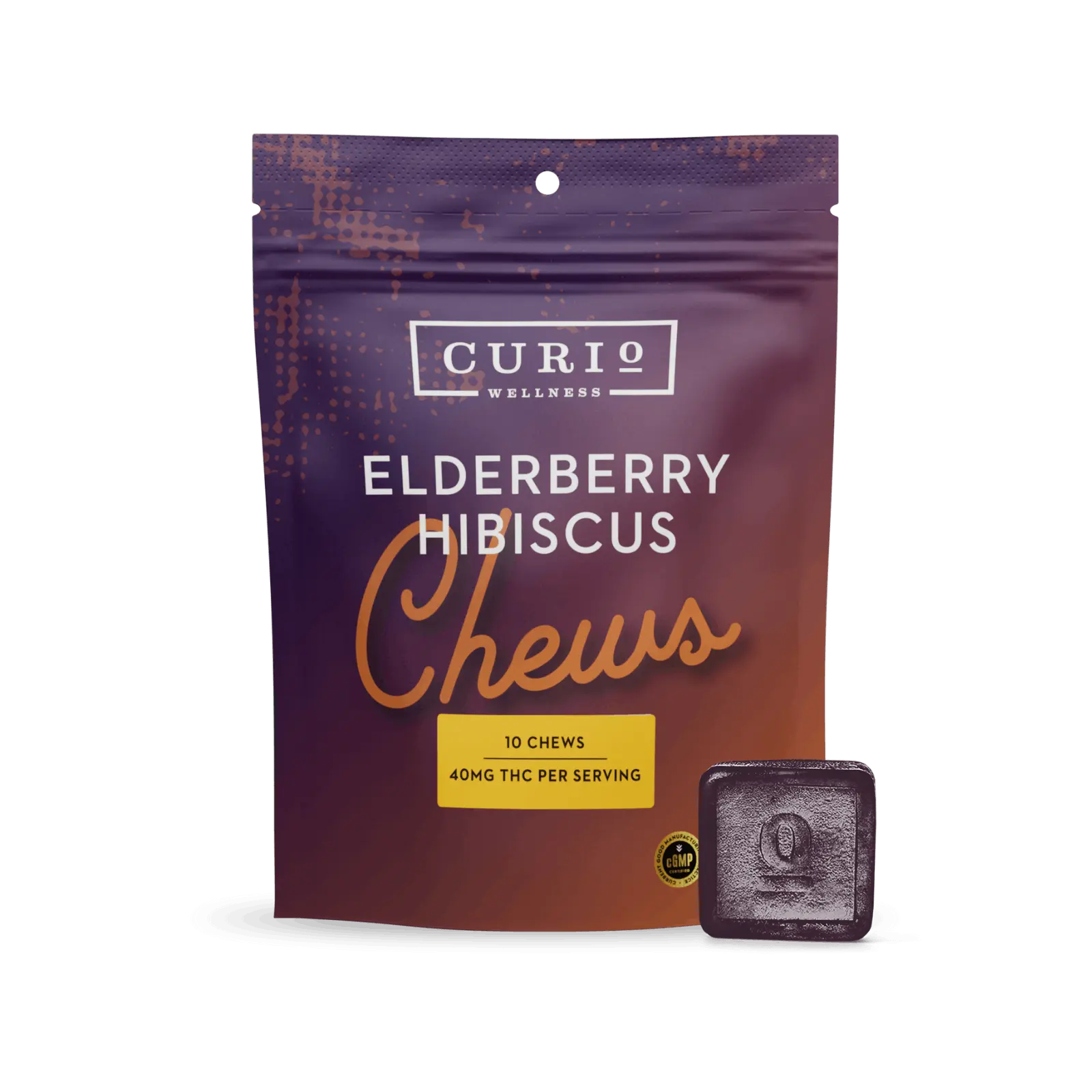 Photograph of product: Elderberry Hibiscus - Chews - 400mg