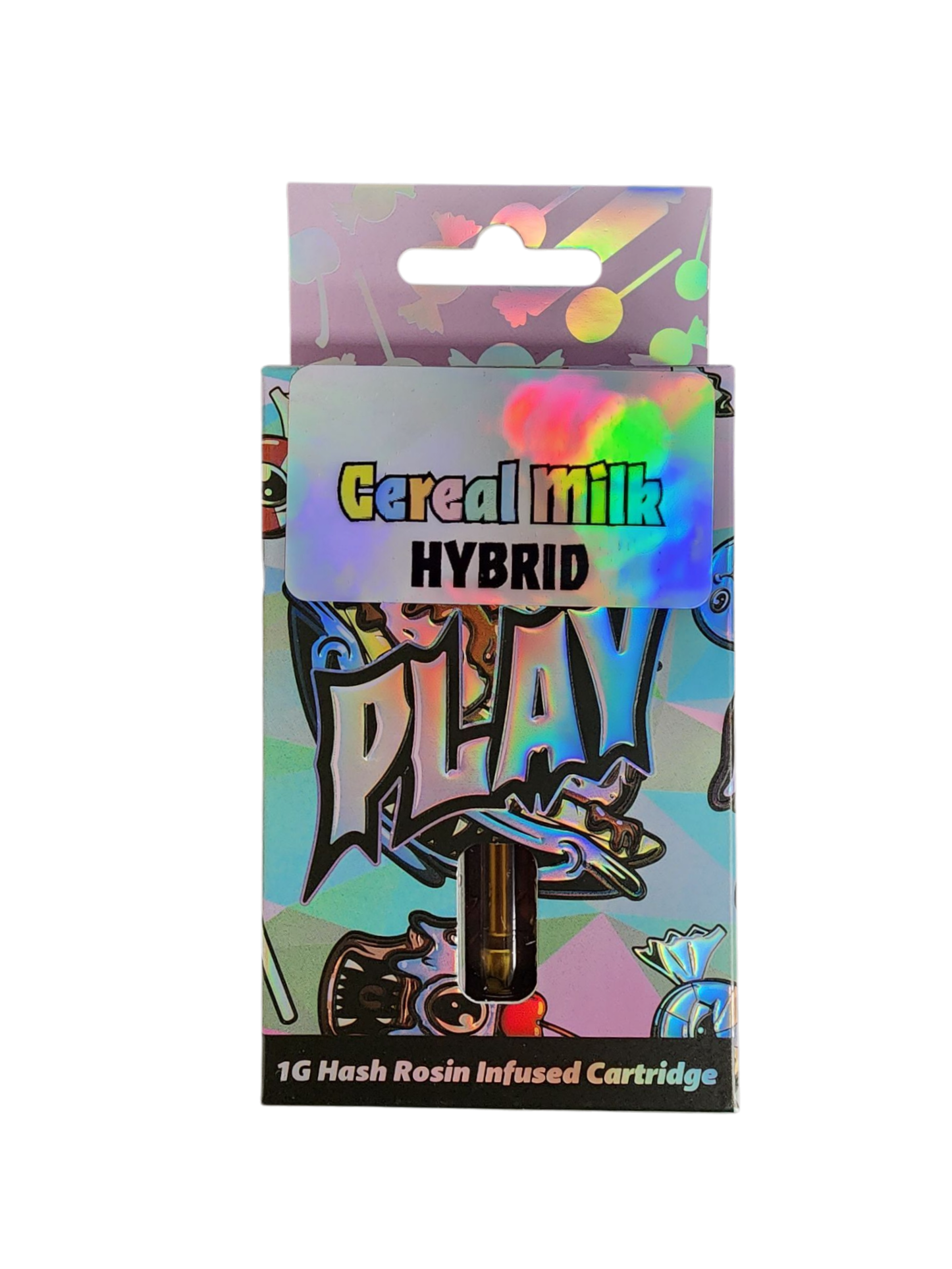 Photograph of product: 1G CEREAL MILK au chocolat ROSIN DISTILLATE CARTRIDGE