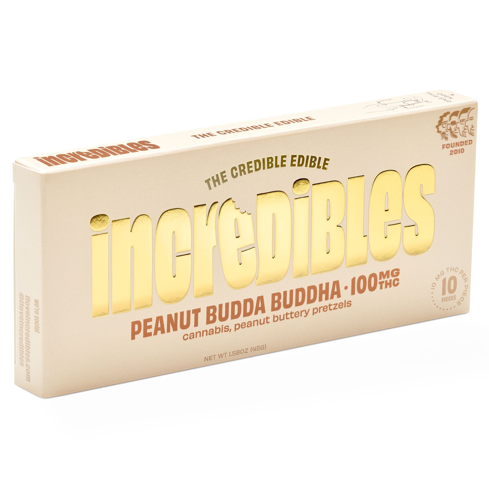 Photograph of Product: Peanut Budda Buddha Bar - 5mg/100mg (20pcs)