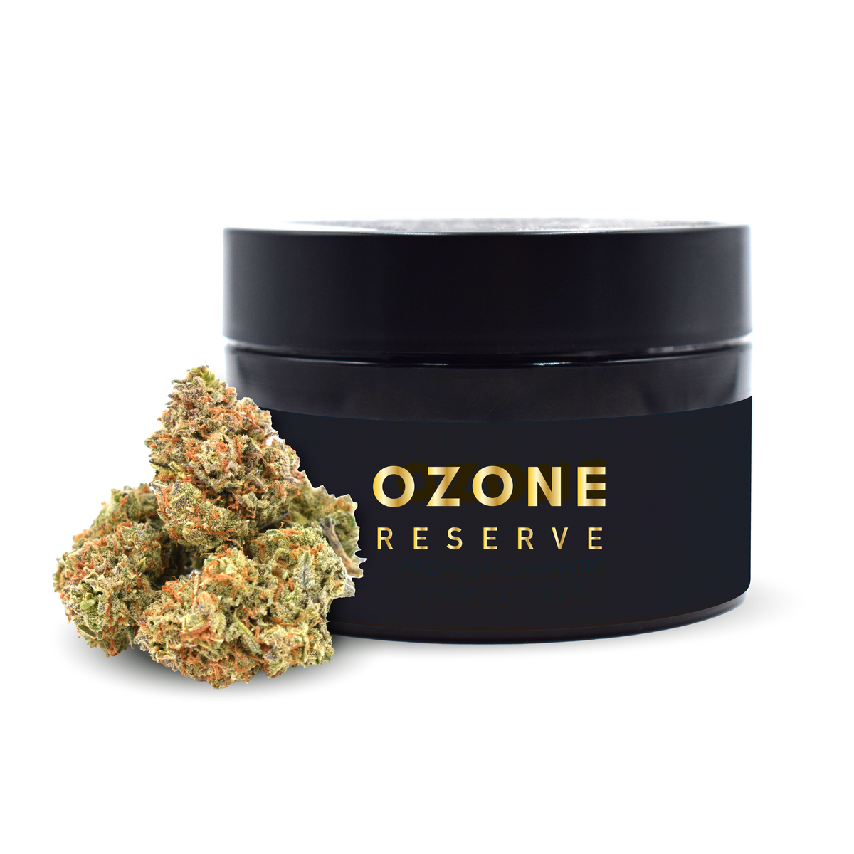 Photograph of product: Ozone Reserve | PK Crasher (I-H) Flower | 3.5g