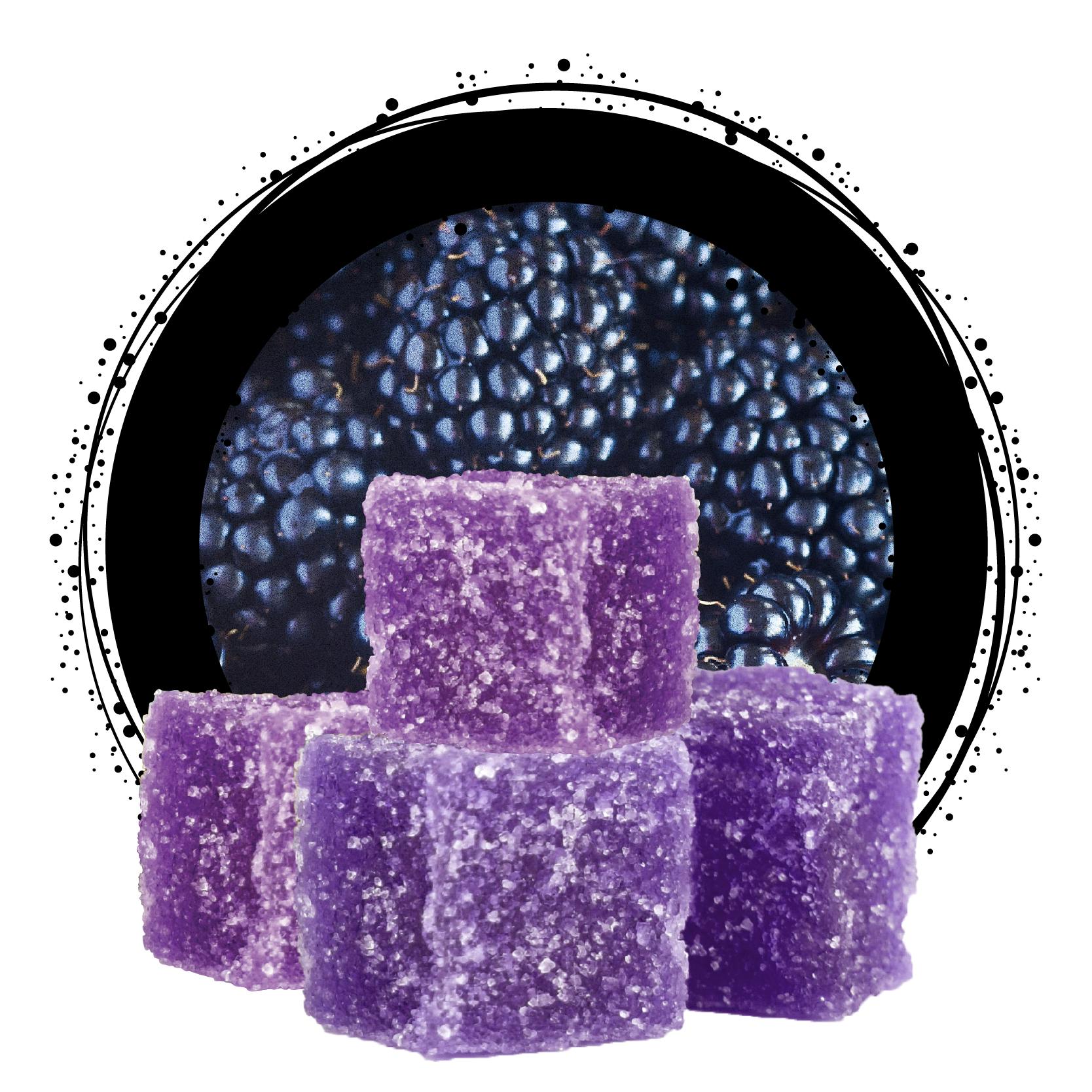 Photograph of product: Blackberry | Soft Chews | 100mg