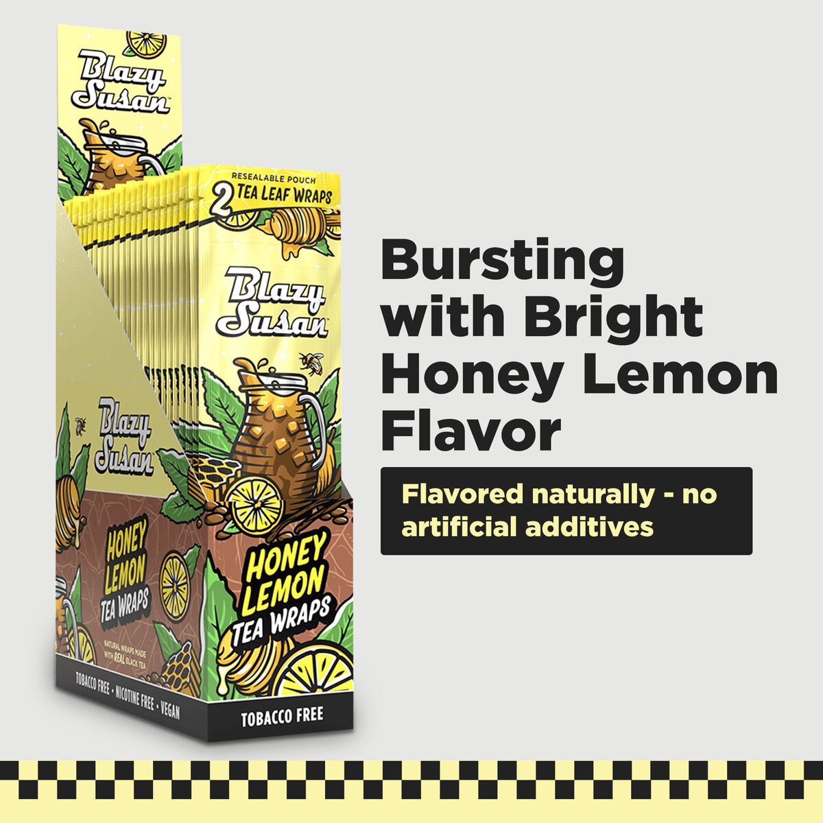 Photograph of product: Blazy Susan | Honey Lemon Tea Wraps 2pk