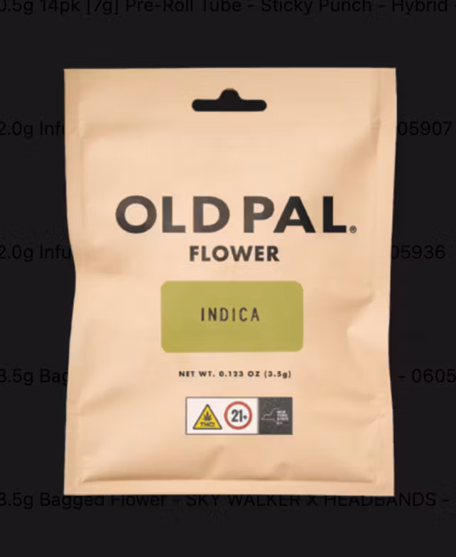Photograph of product: Old Pal Bagged Flower - Cake Crasher - 3.5g