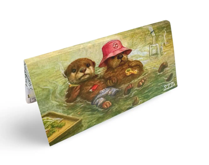 Photograph of product: Organic Hemp Rolling Papers + Tips | King Size Slim