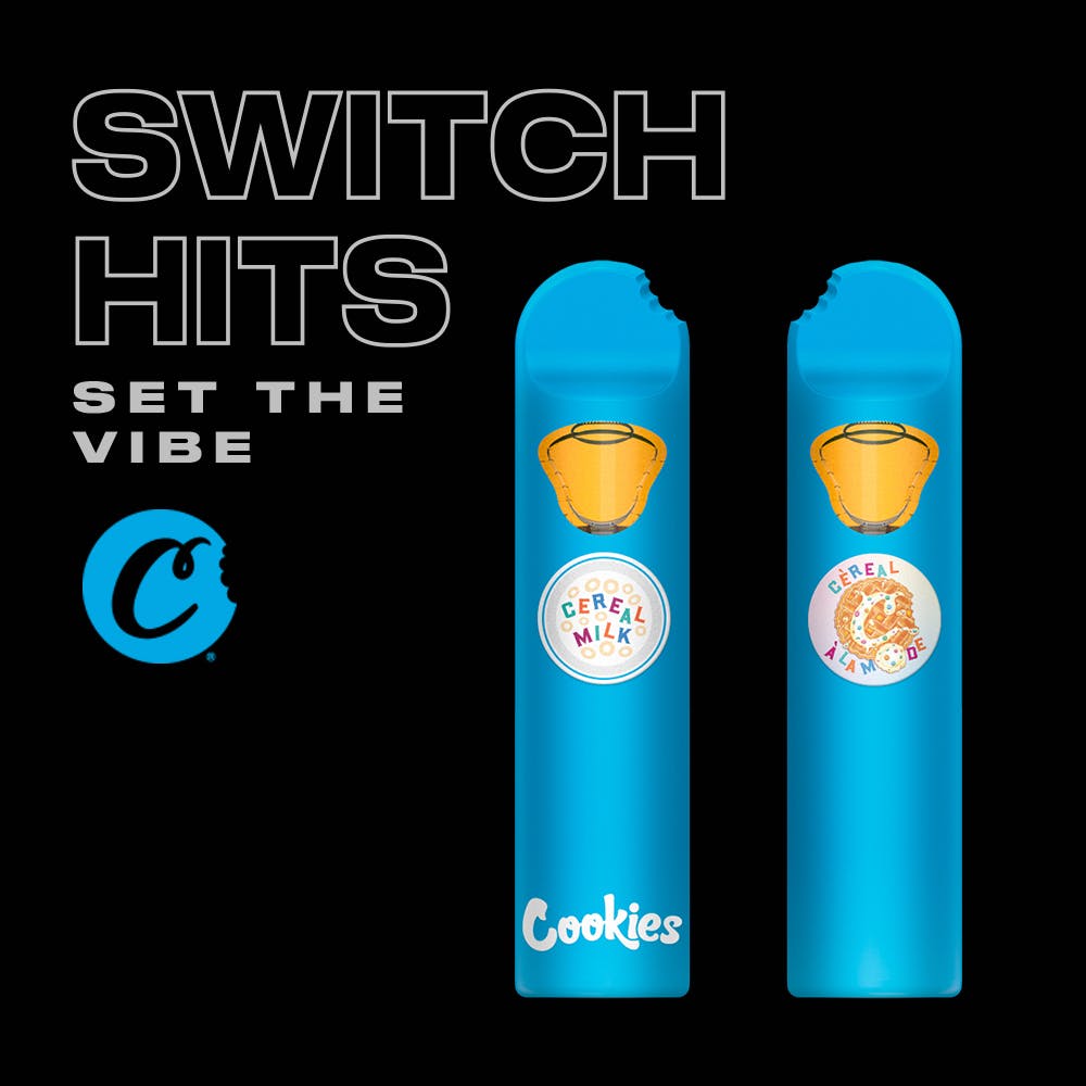 Photograph of product: Cookies Cereal Milk x Cereal A La Mode Dual Chamber AIO 1g