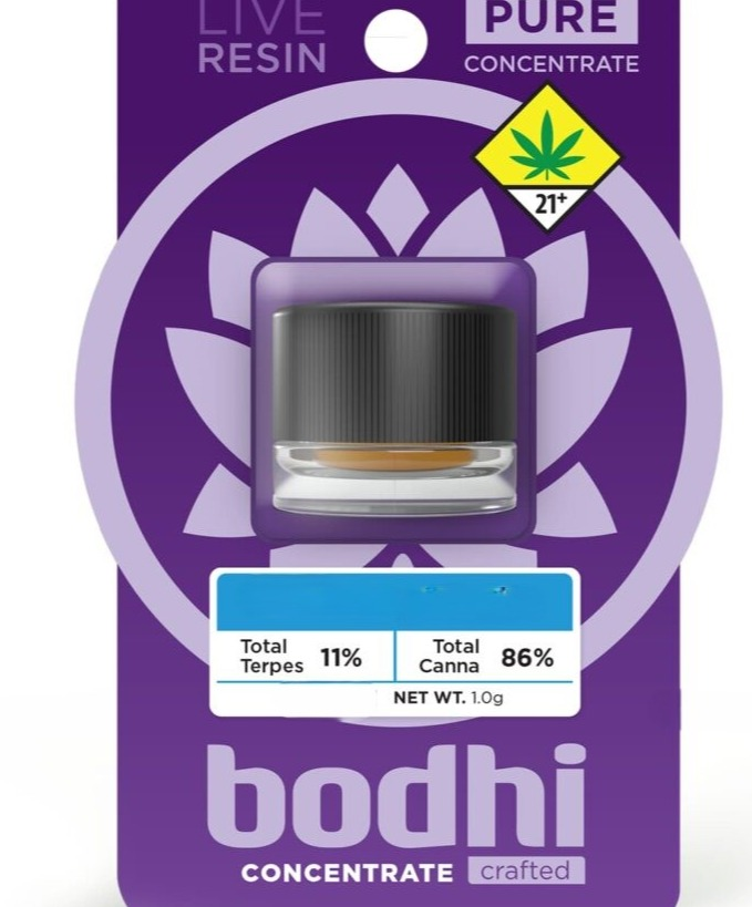 Photograph of product: Bodhi Brands | Tropic Truffle |  Pure - Live Resin - Terp Crystal | 1g | Oui'd