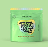 Photograph of product: Gummies | Taste Buds | Sour Green Slapple [10pk]