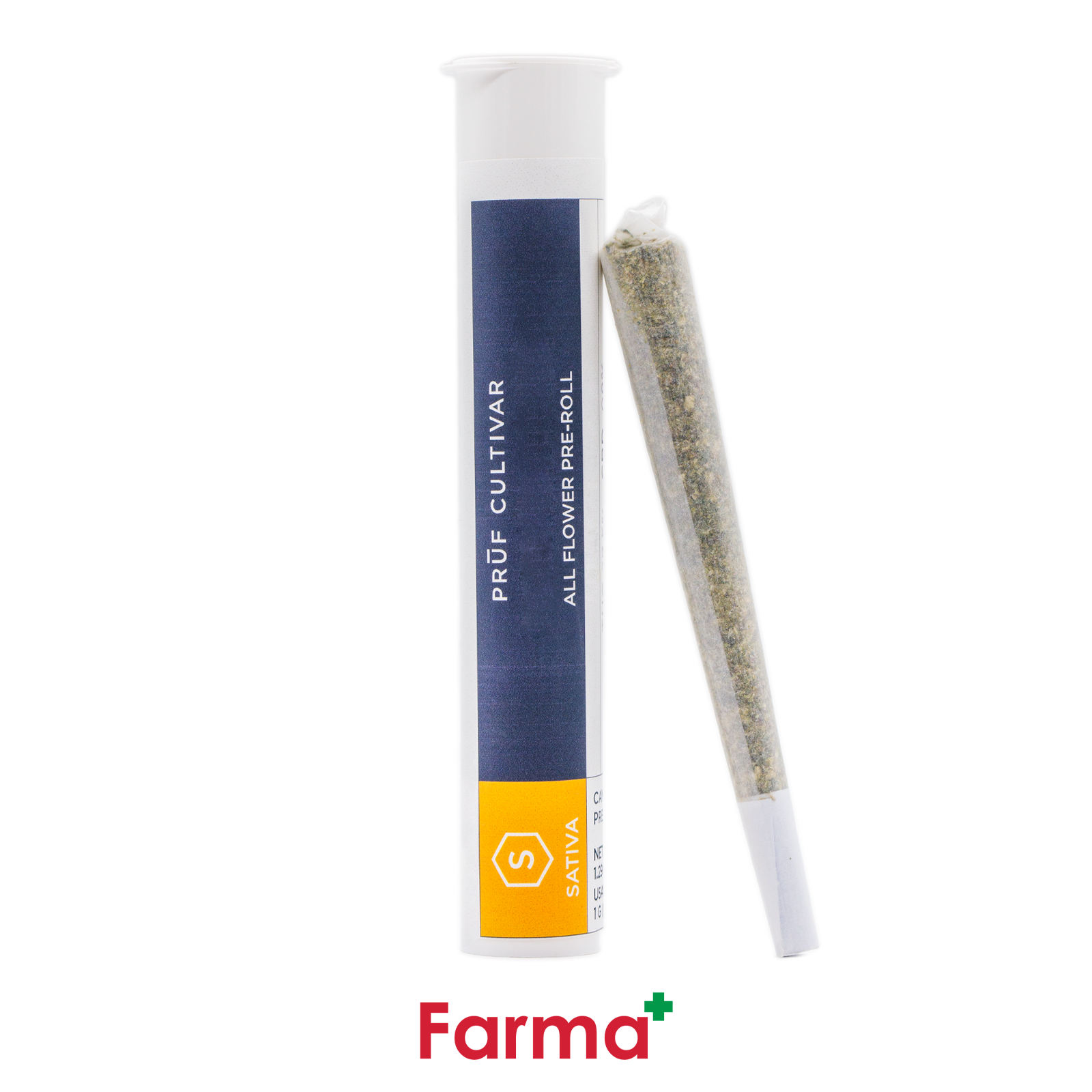 Photograph of product: Pruf Cultivar Sonic Screwdriver Single Pre-Roll 1g | R2