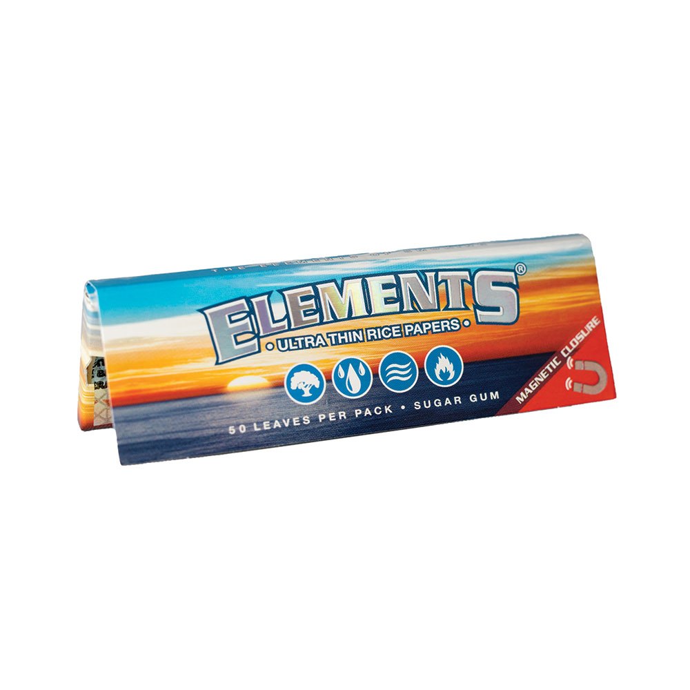 Photograph of product: Elements Ultra Thin 1 1/4 Rolling Papers