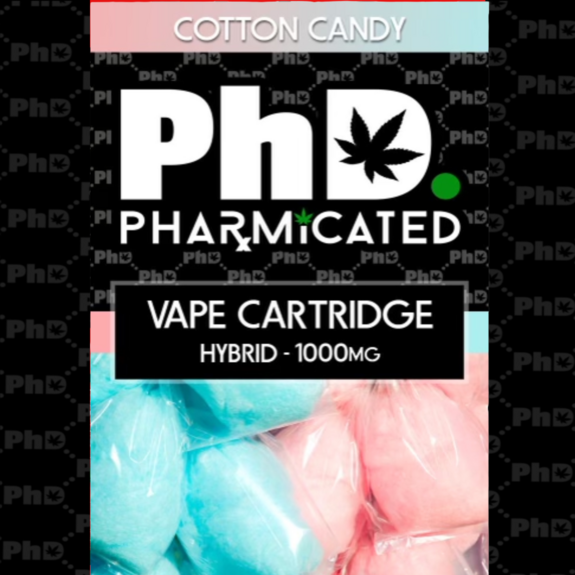 Photograph of product: PhD - Cotton Candy 510T Cartridge