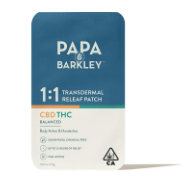 Photograph of product: Papa & Barkley | 1:1 Cbd/Thc: Releaf Patch
