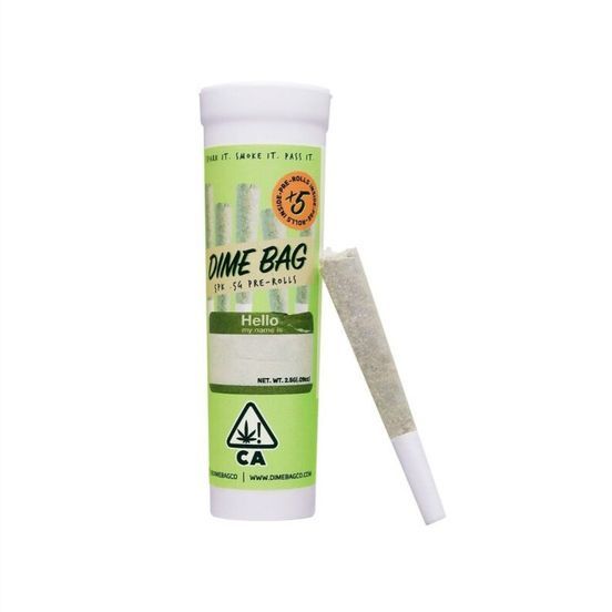 Photograph of product: Dime Bag Pre-roll Pack Gastro Pop 2.5g - 