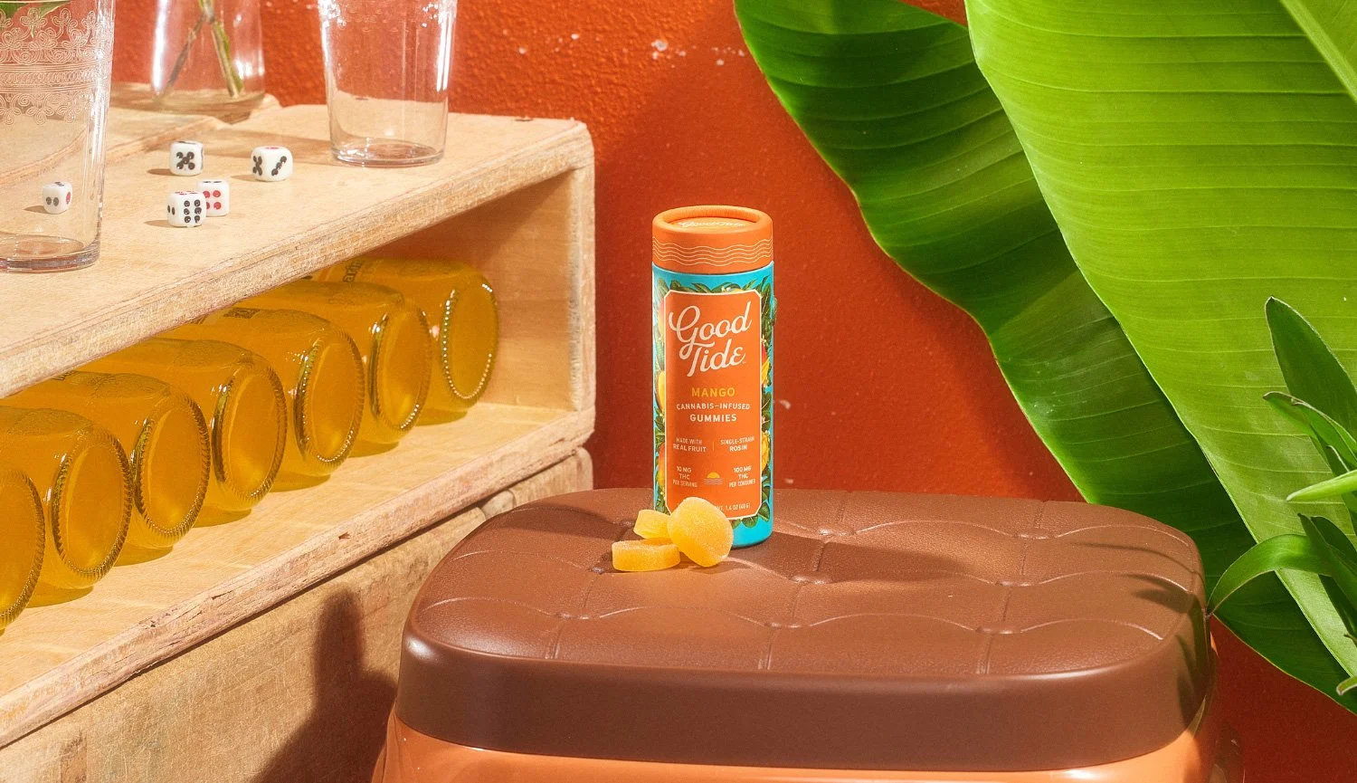 Photograph of product: Good Tide - Mango (Indica) - Gummies - 100mg