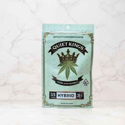 Photograph of product: Quiet Kings | 3.5g - Rainbow Sherbet - Hybrid - 