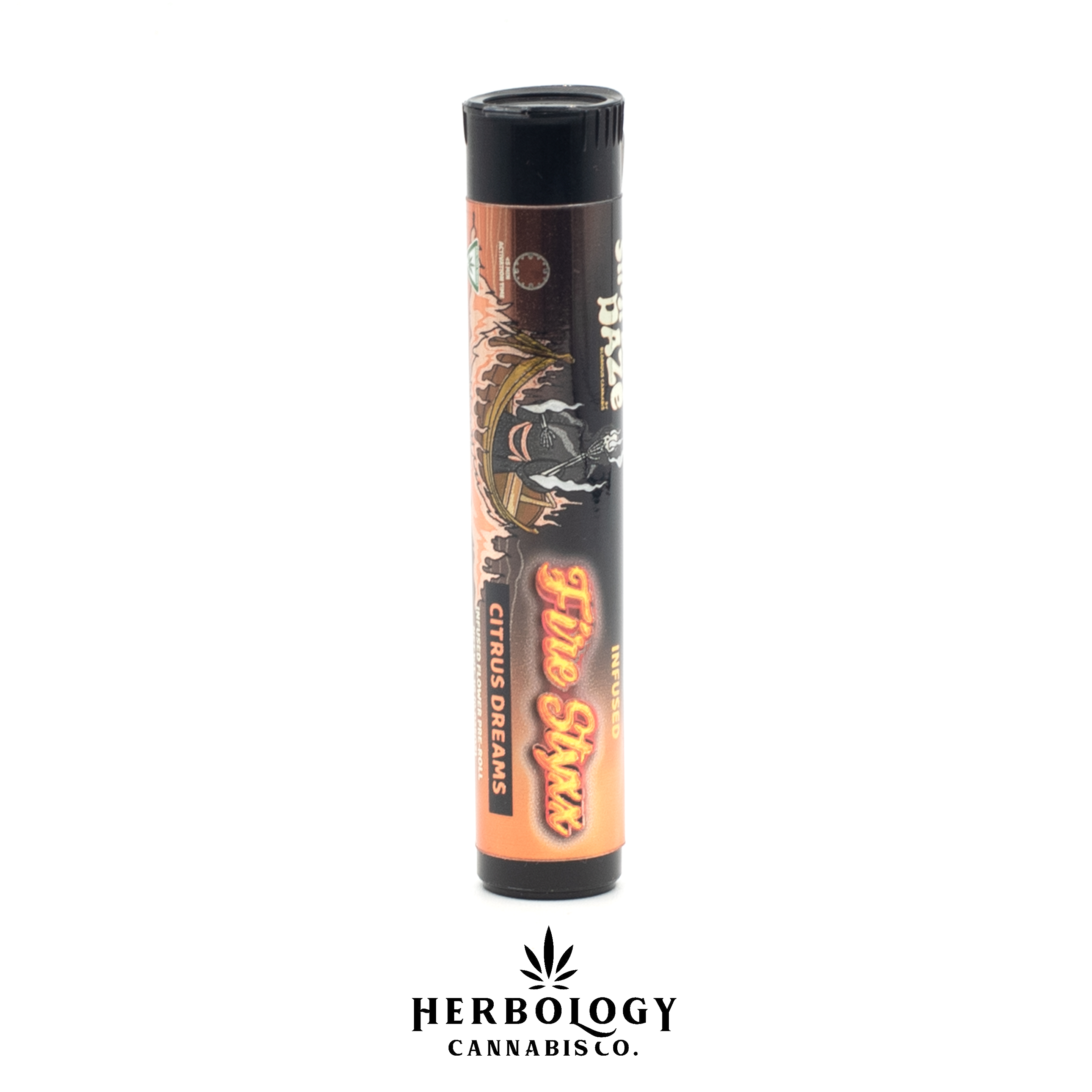 Photograph of product: Fire Styxx | Infused Pre-Roll | Citrus Dreams